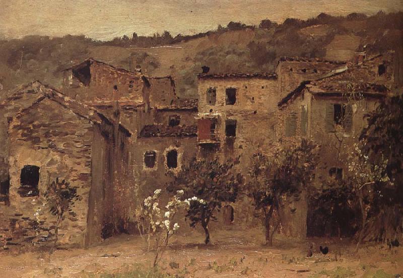 Levitan, Isaak In that nearly of Bordighera in the north of Italy France oil painting art